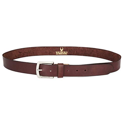 Image of WildHorn Carter Classic Leather Belt For Men