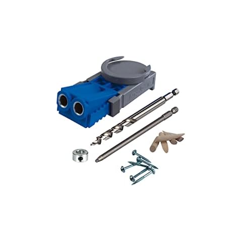 KREG R3 Jr. Pocket Hole Jig System, Blue Cover