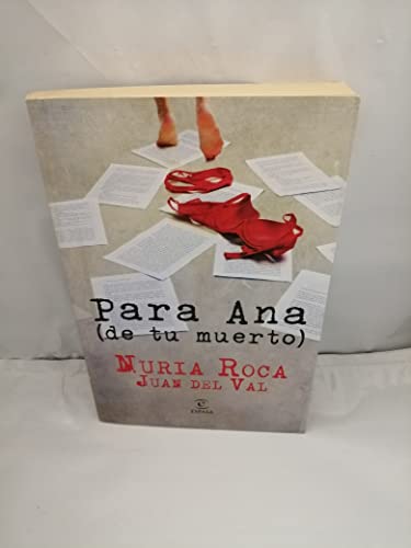 Para Ana (de tu muerto) [Spanish] 8467036125 Book Cover