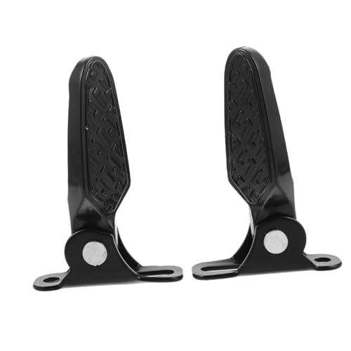 Vaguelly 1Pair Electric Car Foot Pegs Durable Folding Footrest for Mountain Bike High Hardness and Stylish Design for Enhanced Convenient and Practical Accessory