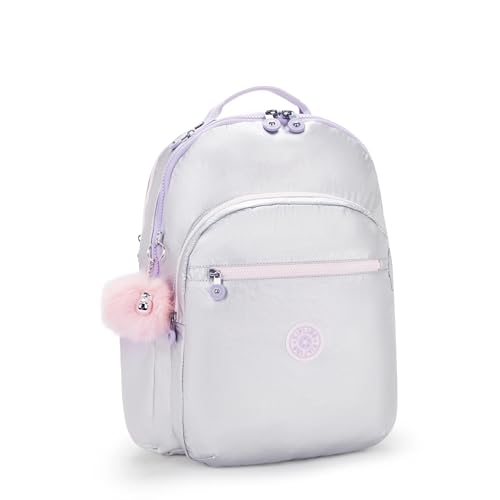 Image of Kipling Women's Seoul Extra Large Bts 17 inch Laptop Backpack, Durable, Roomy with Padded Shoulder Straps, Built-In Protective Sleeve