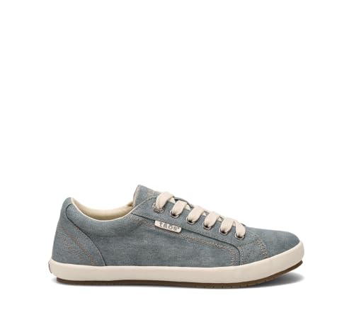 Image of Taos Star Women's Sneaker - Iconic Style with Canvas Design for Everyday Adventures - Custom Fit Lacing and Premium Removable Footbed with Arch Support for All Day Comfort