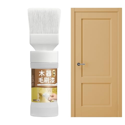 Ylnailky Pintura Tinte Para Madera | Productos De Acabado De Secado Rápido A Base De Agua,Pintura para Reparar Arañazos en Suelos de Madera Dura - para Suelos de, Mesas, Sillas