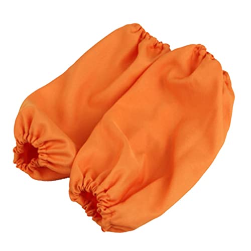 Manguito protector de mangas naranja cubremangas de cocina transpirable 3