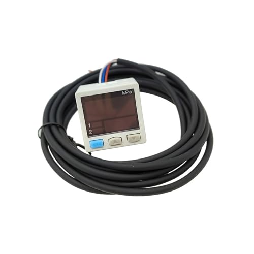 Sensor de presión digital DP101 PNP de dos vías para vacío neumático con conector M5 6