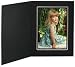 Tap Photo Frame, Buckeye 4x6 Black/Silver Folder (100 Pack) on recycled paper