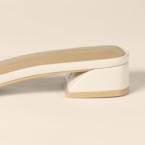 Image of Amazon Essentials Women's Mini Heel Mule Sandals | Casual Sandals
