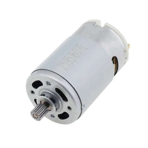 Moteur RS555 24V 6300 tr/min avec pignon 16 dents pour boîte de vitesses