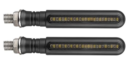 Intermitentes 10mm de Tres Colores 12V para Conducción Nocturna Segura en Moto