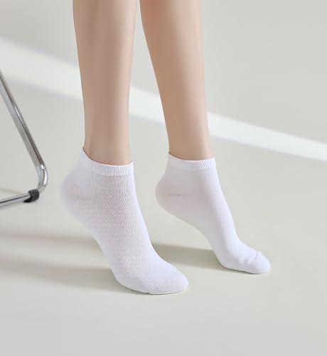 12-30 Pairs Low Cut Ankle Socks for Women No Show Casual Breathable Athletic Socks Bulk for Sport4