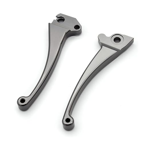 Palancas de freno motocicleta para Vespa con disco delantero y tambor trasero en color gris