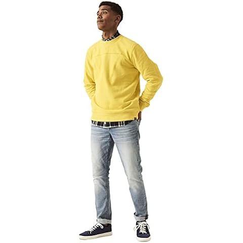 Garcia Bright Yellow Men's Sweater Sweatshirt Cover