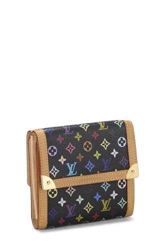 Pre-Loved Takashi Murakami x Louis Vuitton Black Monogram Multicolore Elise, Black2