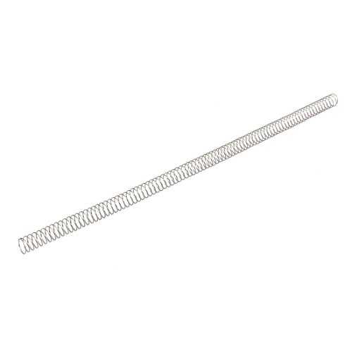 Aexit 0.6mmx10mmx305mm 304 Springs Stainless Steel Compression Spring Compression Springs Silver Tone