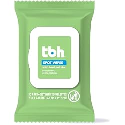 TBH Kids Spot Face Cleansing Wipes – Gentle Daily Skincare for Preteens & Teens with Oily, Dry & Sensitive Skin – Salicylic Acid & Witch Hazel – Paraben-Free & Dermatologist-Approved – 30 count