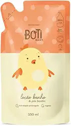 Refil Loção Hidratante Banho e Pós-Banho Boti Baby 350ml