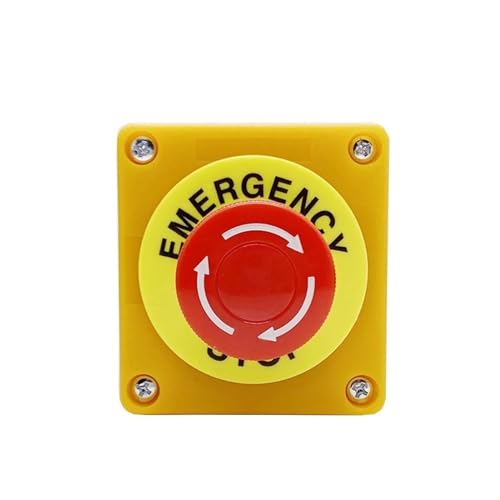 Interrupteur d'arrêt d'urgence boîtier étanche 22mm 10A 660V manual