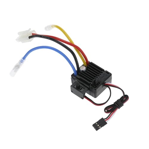 ESC 60A brushed para actualizar tu coche RC 1/10 y correr sobre barro o pistas mojadas
