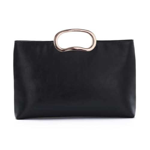 Freie Liebe Fashion PU Leather Handbags, Clutch Purses for Women Formal, Evening Bag for Prom, Cocktail, and Wedding