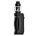 Kit d'origine Geekvape Aegis Max 100W 5ml Box MOD Cigarette électronique Vape AS 2.0 Chipset avec réservoir Zeus Sub ohm Vaporisateur Mesh Z1 (Black Space)