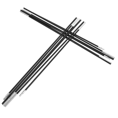 BESPORTBLE Tent Pole Replacement 6 Section Fiberglass Pole...