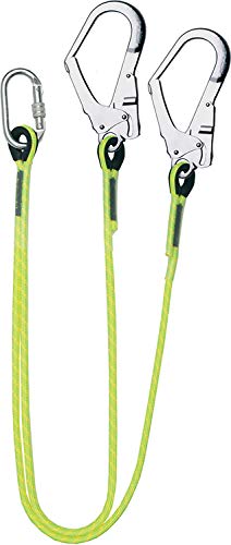 Image of Twin Tail Rope Restraint Lanyard with Scaffold Hooks (2mtr)