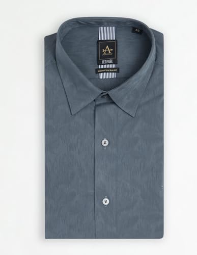 Image of Arrow Newyork Men's Textured Manhattan Slim fit New York Shirt