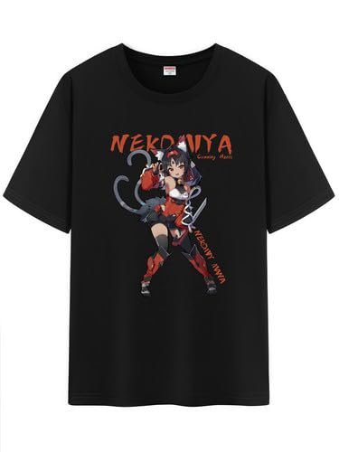 Unisex Zenless Zone Game Zero Cotton T-Shirt,ZZZ All Character Impression Collection Graphic Short Sleeve Tee Shirt - Physical - L - Physical-nekomiya