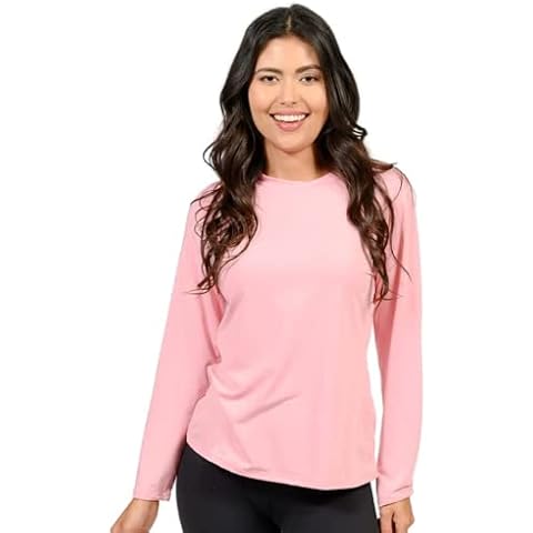 INGEAR Sun Shirt Women Beach Coverup for Women Workout Tops for Women Tops Size, Petal, XX-Large Cover