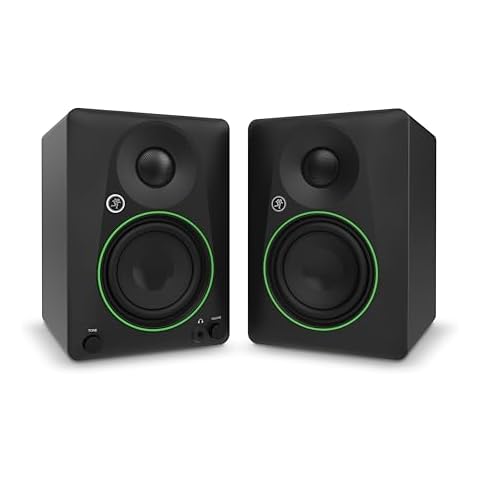 Mackie CR4.5 Powered Studio Monitors with Tone Control Cover