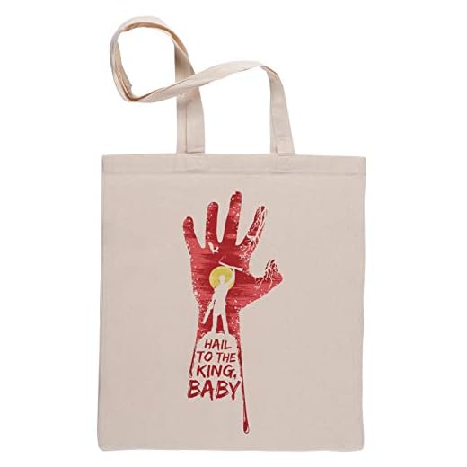 Baby Hail To The King Shoppingväska Beige Shopping Bag