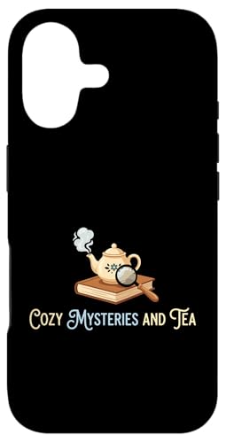 Cozy Mysteries And Tea ���w �t�B�N�V���� �{ ���l �X�}�z�P�[�X iPhone 17 �p