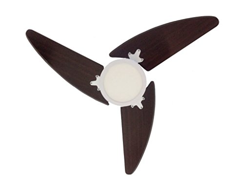 Ventilador De Teto Wind Light Led 18w Roma Super Silencioso 220v Tabaco Ponente