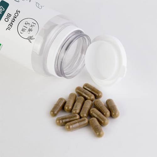 SOMMEIL & RELAXATION - Sommeil Bio - Passiflore, Mélisse & Eschscholzia certifiés Ecocert - 120 gélules - Cure 1 mois - Pilulier BELLE&BIO - Fabriqué en France – vue 4
