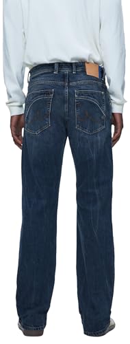 LTB Jeans Tinman 401 Jeans in Blau Mid Rise hergestellt aus Baumwollmischung, Größe 28, 34 2