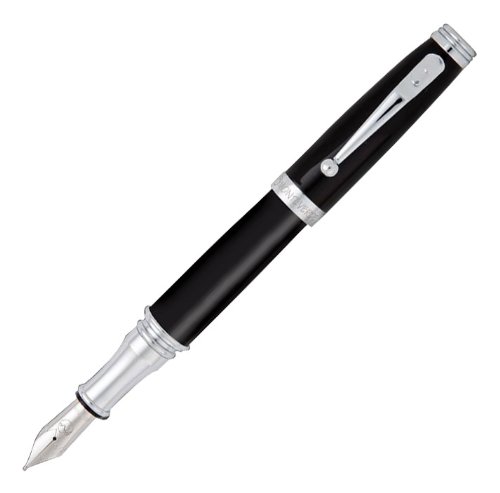 Monteverde Invincia Black Pearl stylo plume Mv41132 pour écriture manuscrite