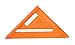 Plastic Rafter Angle Square