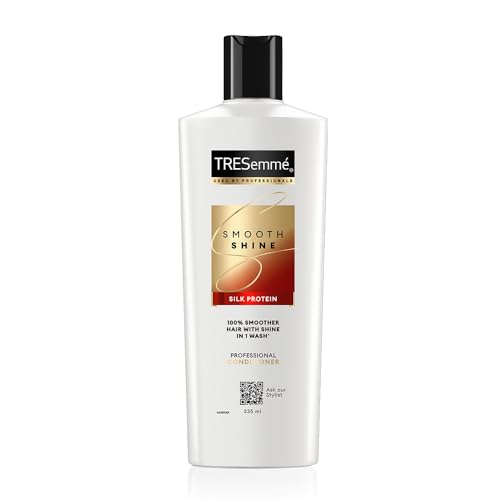 TRESemme Smooth Shine Conditioner 335ml With Vitamin H and Silk Protein | Salon-Smooth Silky Hair| Shiny and Smooth Hair | Intense Hydration