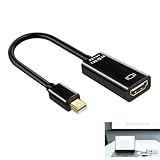 Utilisation simple et mobilité : Aucun pilote ni alimentation externe requis, format compact et léger facile à transporter, adaptateur Mini DP HDMI 4K 30Hz parfait pour le bureau, la maison ou les déplacements professionnels.