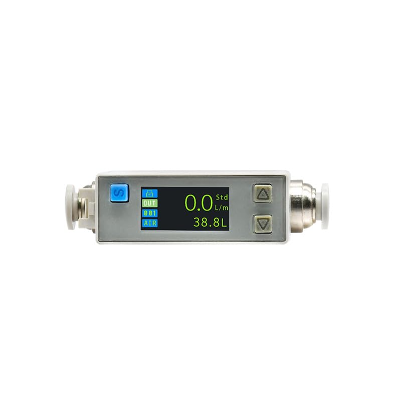 AFM07 Aerothermal Mass Flow Meter Compressed air Nitrogen Oxygen 0.02-200L/min High Accuracy High Stability and Convenient Operation