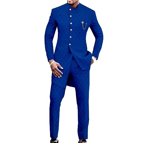 Costume traditionnel africain homme pour rester élégant en dashiki manches longues