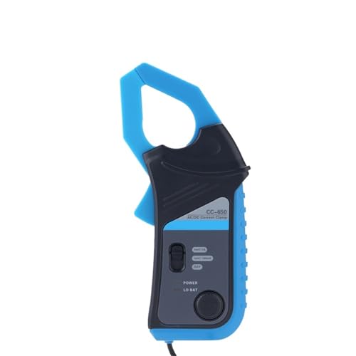Pinza amperimétrica CC-650 AC DC 400MHz 650A 1mV/10mA para multímetro y osciloscopio digital miniatura 1