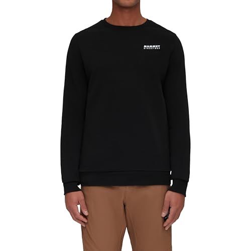 Mammut Core ML Crew Neck Men 1862 | Midlayer Langarm-Pullover für Herren | Schwarz, XL