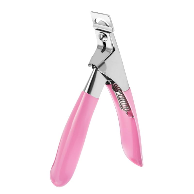 Acrylic Nail Clippers with 10Pcs Magnets Nail Clippers Cutters for Long Acrylic Gel Nails Tips Adjustable Stainless