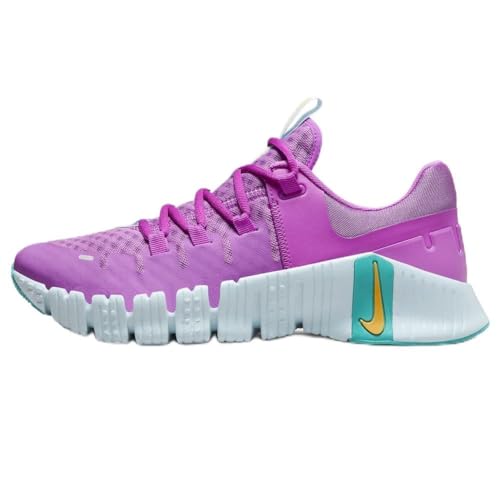 NIKE W Free Metcon 5 Trainingsschuhe für Damen, Violett/Orange/Blau (Hyper Violet Laser Orange Glacier Blue), 15 EU