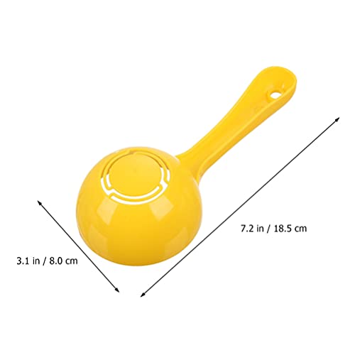 Hemoton 2Pcs Plastic Rice Paddle Food Service Spoon Semicircular Rice Shovel Non Stick Rice Scooper Potato Server Spatula For Home Kitchen Restaurant Sushi Making #TOP3