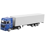 Structure en alliage robuste : la collection de camions moulés sous pression est dotée d'un matériau en alliage robuste pour une durabilité maximale, garantissant que chaque de semi-remorque pour enfants reste intact pendant le jeu et la collection, modèle de semi-remorque en métal, de camion conteneur pour enfants