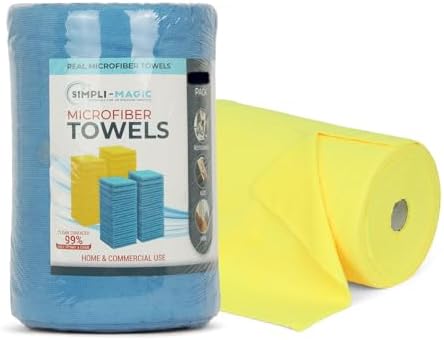 SIMPLI-MAGIC Cotton Hand Towels 16"x27" (12 Pack) – Soft Towels For Bathroom