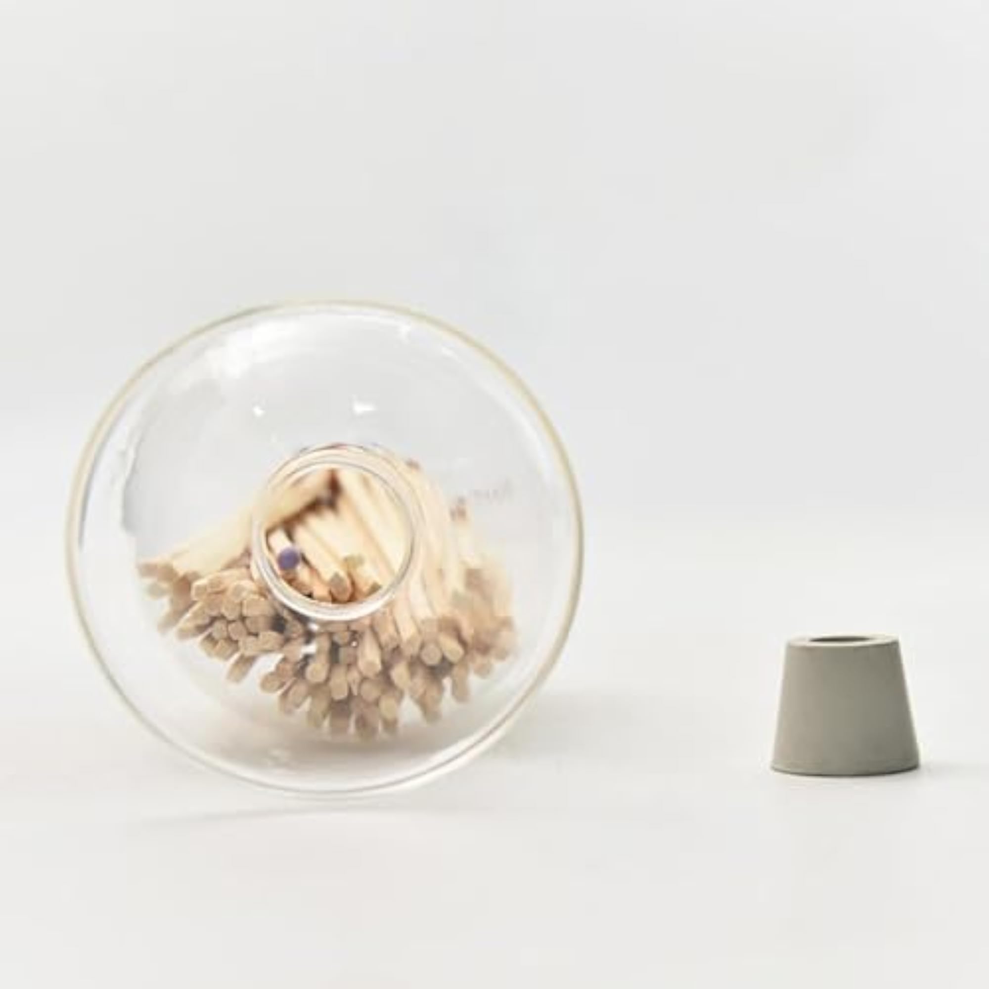 Lightweight Multipurpose Decorative Glass Storage Jar