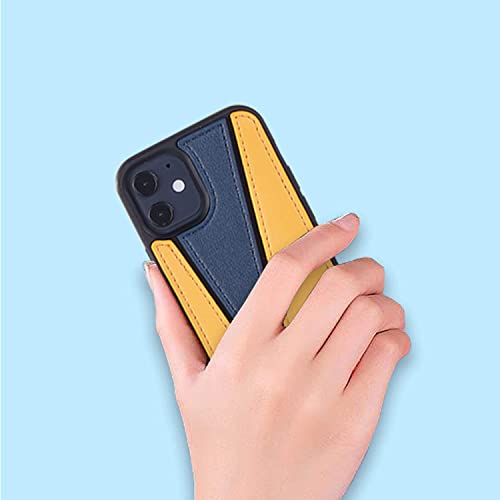 Étui de téléphone iPhone 12 cuir véritable coque antichoc